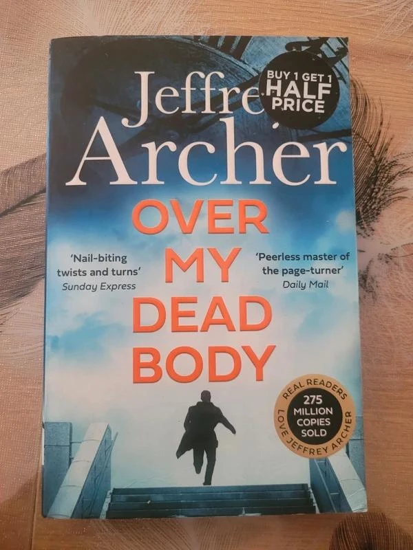 Over My Dead Body" de Jeffrey Archer